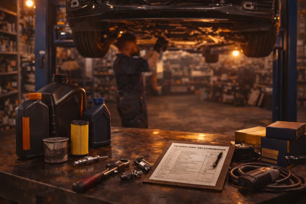 Плановое техническое обслуживание автомобиля в автосервисе Мой Сервис, Усинск