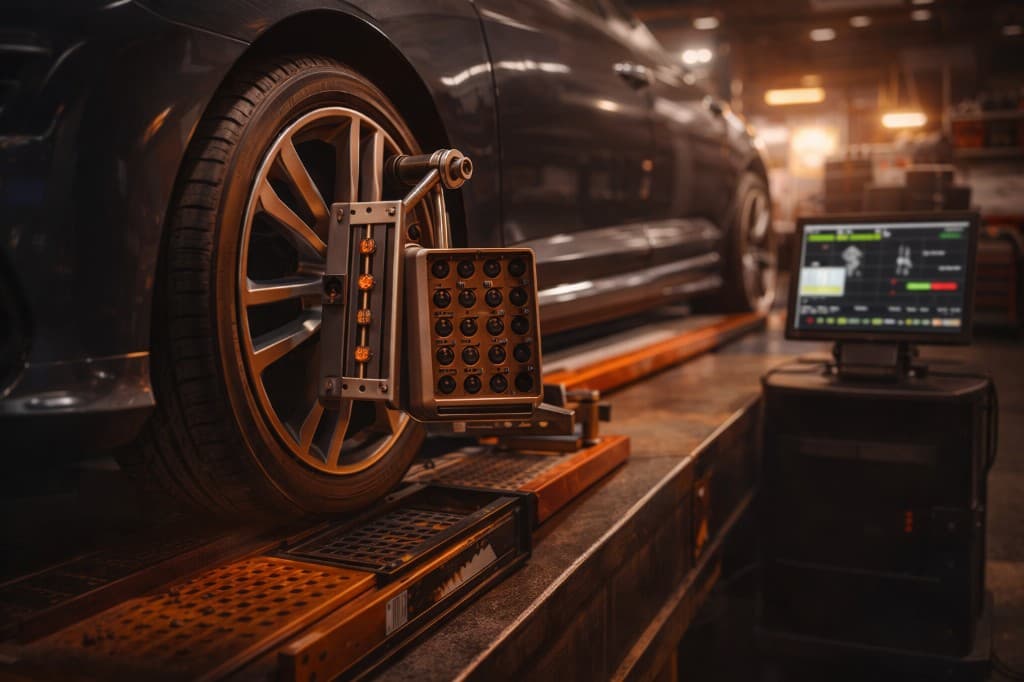 Развал-схождение в автосервисе Мой Сервис, Усинск